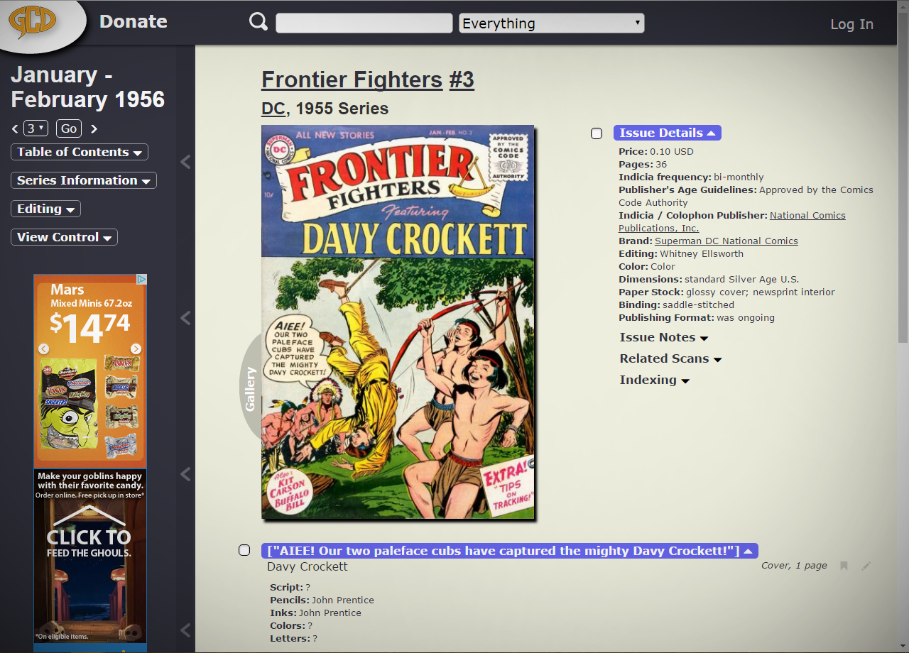 Redesigned issue page